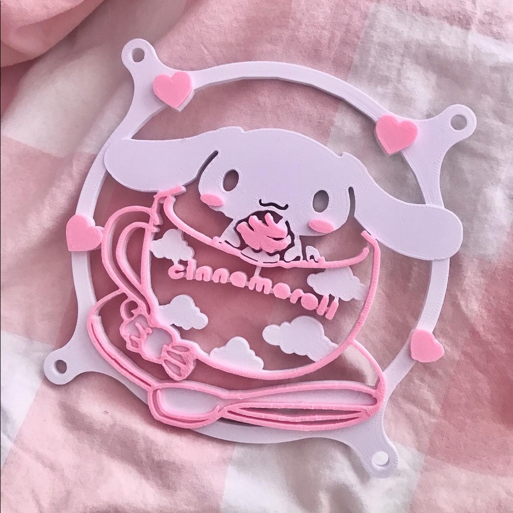 Cinnamoroll PC fan cover